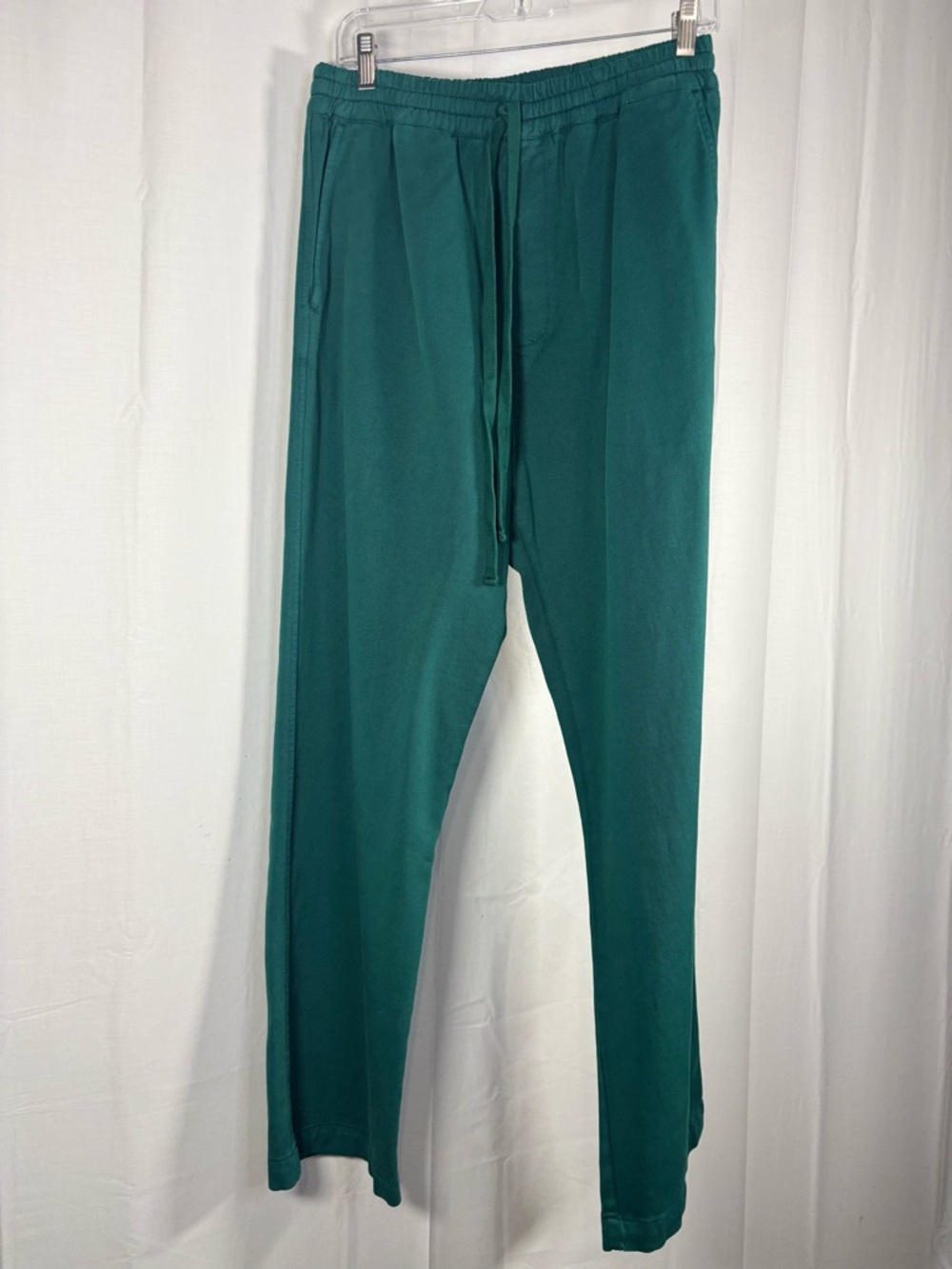 EUC CARHARTT WIP Floyde Pant Men's Teal Elastic Waist Pant Size M